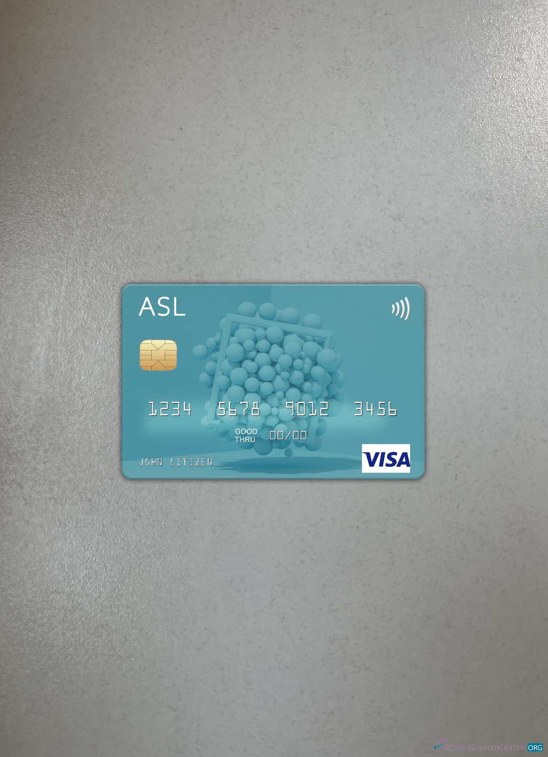 Download Australia Australian Settlements Limited (ASL) visa card photolook front Photoshop template